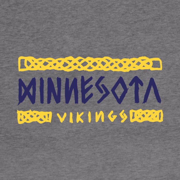 Minnesota Vikiiings 11 by Very Simple Graph